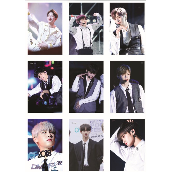 Lomo card 99 ảnh nhóm WANNA ONE New T11