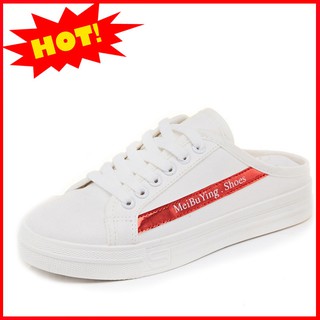 [XẢ HÀNG] GIÀY NỮ THỂ THAO STYLE KOREAN PHỐI ĐƯỜNG KẺ MÀU - G83