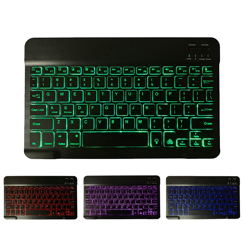 Bàn phím Bluetooth không dây mỏng cho Windows / Android / Ios  giảm ồn, gọn nhẹ, đa thiết bị, Mac/ PC