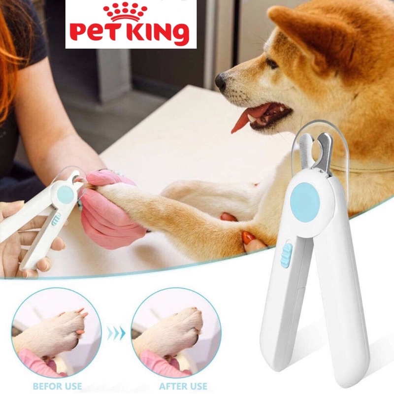 Kìm Cắt Móng có đèn Led cho Chó Mèo