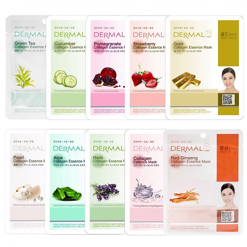 Mặt nạ dưỡng da Dermal Hàn Quốc