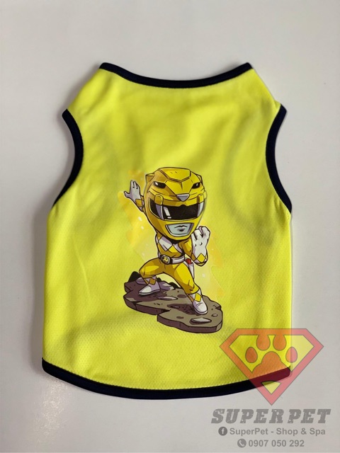 ÁO THÚ CƯNG IN HÌNH SIÊU NHÂN CỰC NGẦU GIÁ RẺ NHẤT ĐỒNG GIÁ XXS - L