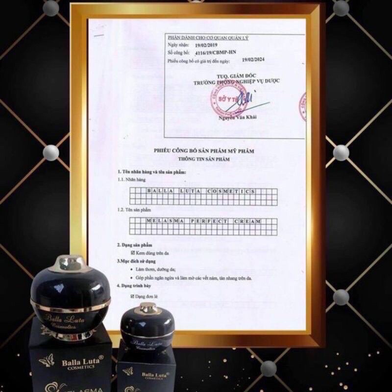 Cao Nám Balla Luta Hộp Lớn 30gr Chính Hãng Cty Thu Hằng