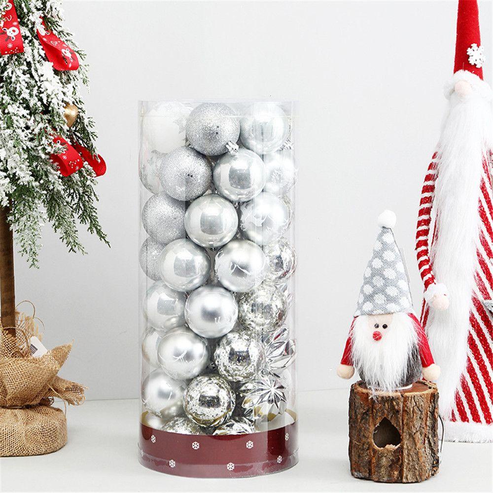 Set 50 Quả Châu Nhỏ 60mm Trang Trí Cây Thông Noel