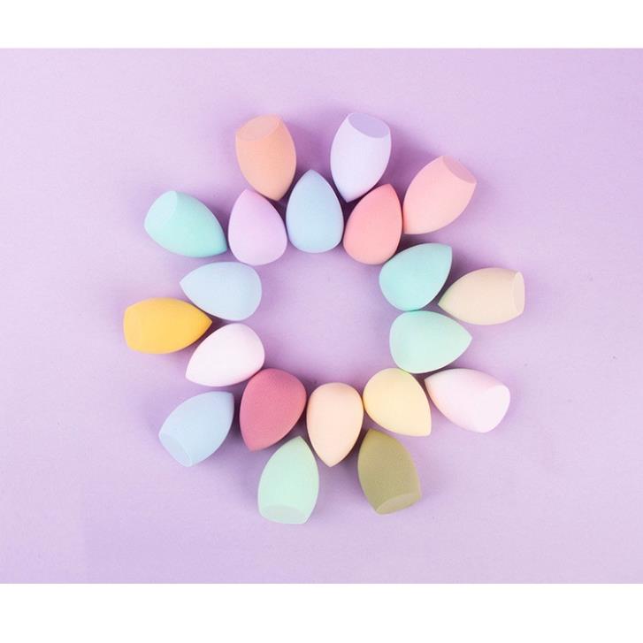 Bông Mút Tán Kem Nền Hồ Lô, Giọt Nước, Vát chéo