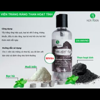 Viên trắng răng hữu cơ