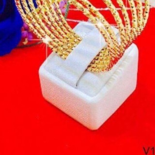 combo-10 đế da đựng vòng ximen có 3 màu đỏ đen
