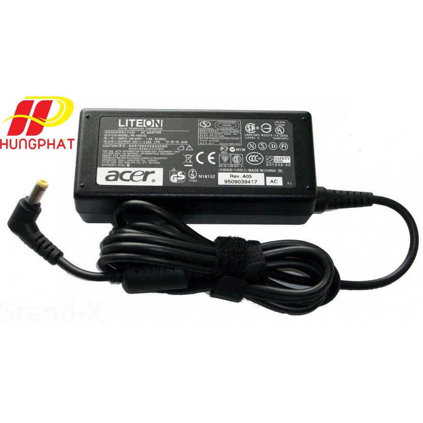 , sac laptop acer 19V - 3.42A, 65W