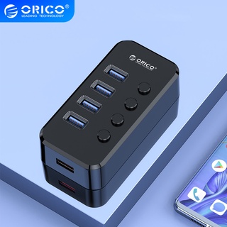 Bộ mở rộng Orico Swu 3-4a/ Swu3-7a 3 cổng/ 7 cổng Usb 3.0 12V cho máy tính bàn