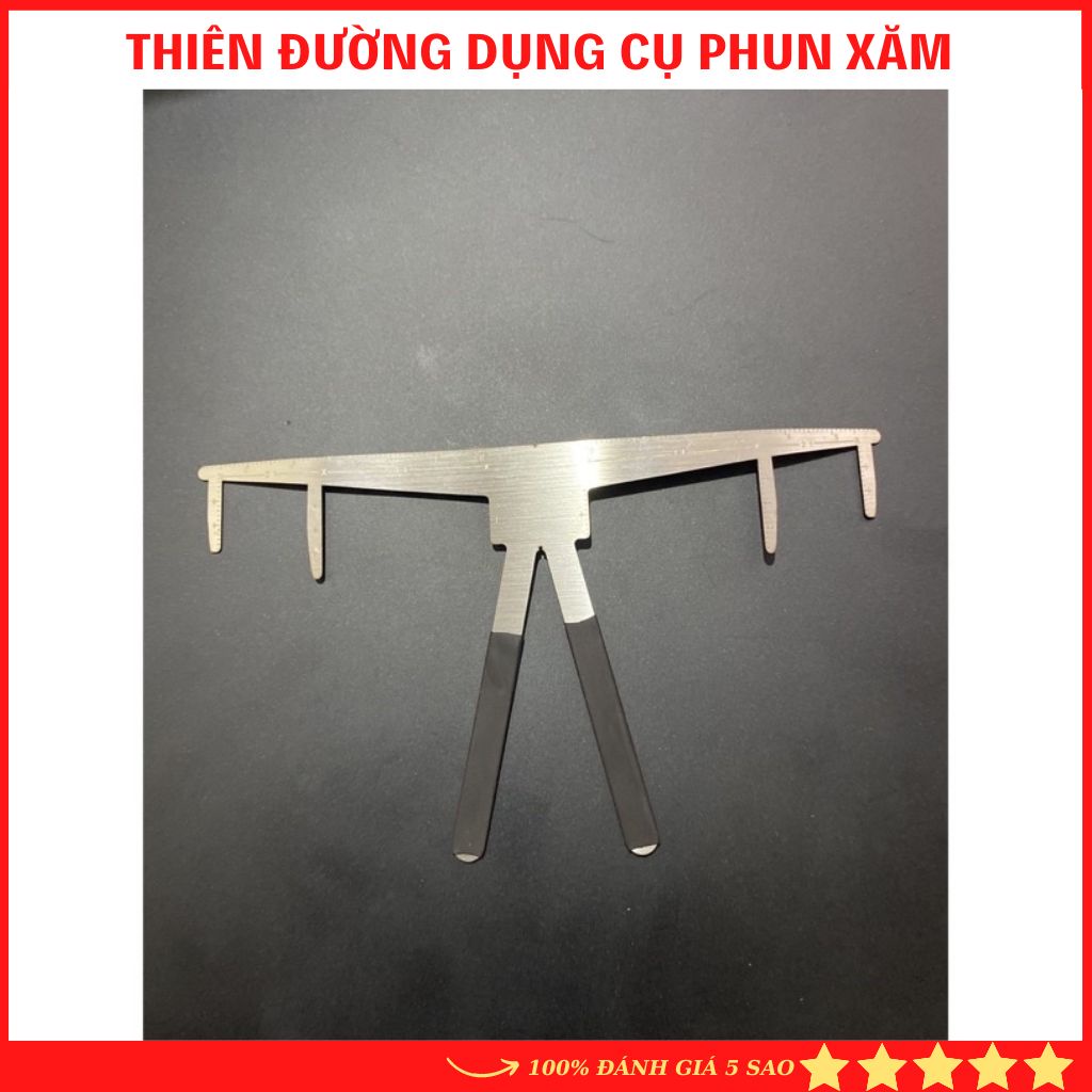 Thước Đo Vẽ Lông Mày Chữ A Tỷ Lệ Vàng DCPX