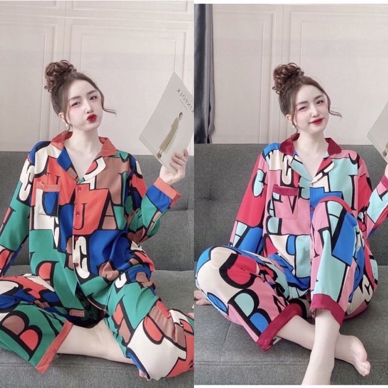 Đồ bộ Lụa Nhật sang trọng Bigsize 50-100kg chất mềm rũ