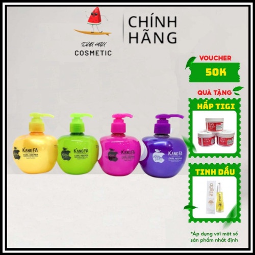 Gel Dưỡng Tóc Kangfa Tạo Kiểu Dùng Cho Tóc Uốn, Gel Giữ Nếp Tóc Uốn