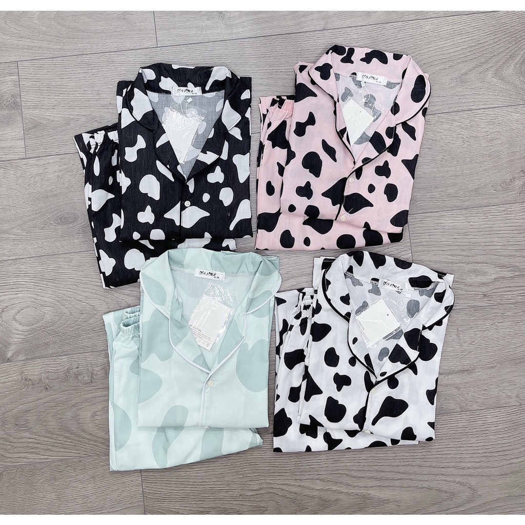 Sét bộ pijama bò sữa hot hit siêu xinh | BigBuy360 - bigbuy360.vn
