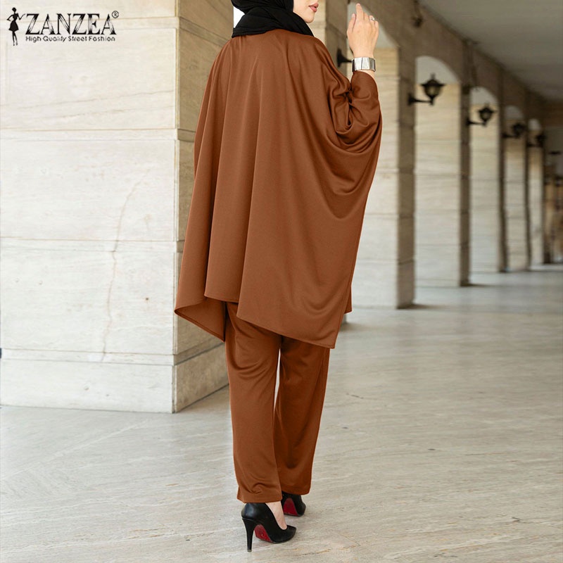 Set đồ ZANZEA phong cách Hồi giáo thời trang cho nữ
