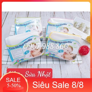 C10 KHĂN Vải Mùng CHO TRẺ SƠ SINH dày 4 LỚP
