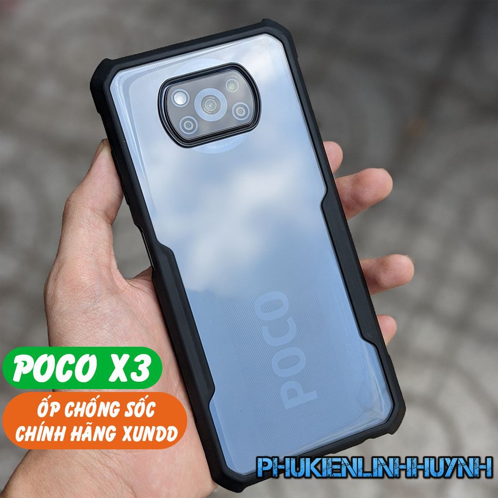 Poco X3 Pro/ Poco X3 NFC_Ốp lưng chống sốc chuẩn XUNDD