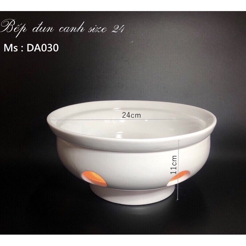 Bát hâm nóng thức ăn bằng nến HÀNG LOẠI 1. gốm sứ Bát Tràng