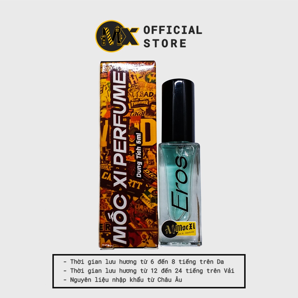 Nước Hoa Nam Eros Chính Hãng Hương Nam Tính Cuốn Hút Đầy Tinh Tế 5ml