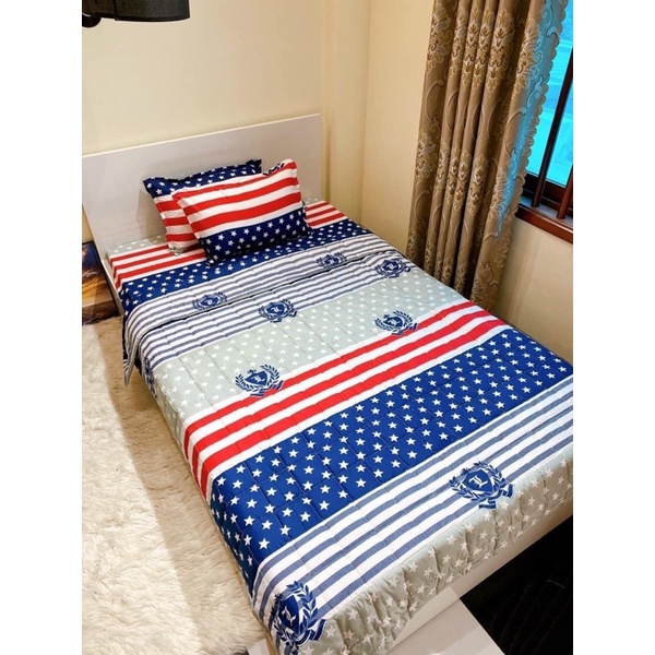 Chăn Hè Cotton Poly cao Cấp 5 Món chăn bông tấm cao cấp hàng loại 1