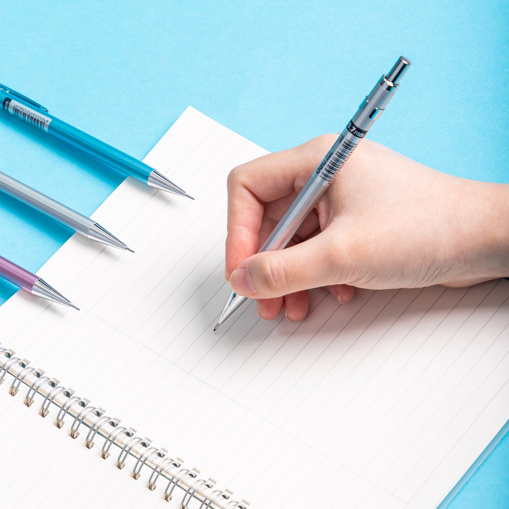 Bút chì bấm ngòi 0.5mm 0.7mm nhiều màu sắc tiện dụng