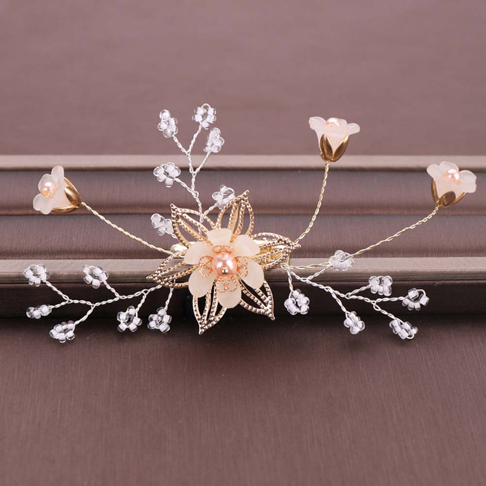 Kẹp tóc kiểu dáng thanh lịch phong cách Trung Hoa dành cho cô dâu