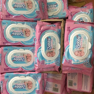 khăn ướt Bobby 100t