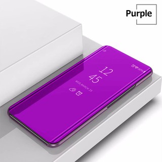 Samsung Galaxy A70 Smart Case Luxury Plating Flip View Mirror Case
