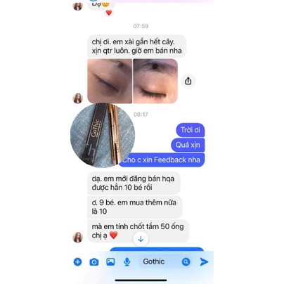 Dưỡng mi GOTHIC, tinh chất dưỡng mi dài và dày, kích mọc mi tự nhiên 5ml | BigBuy360 - bigbuy360.vn