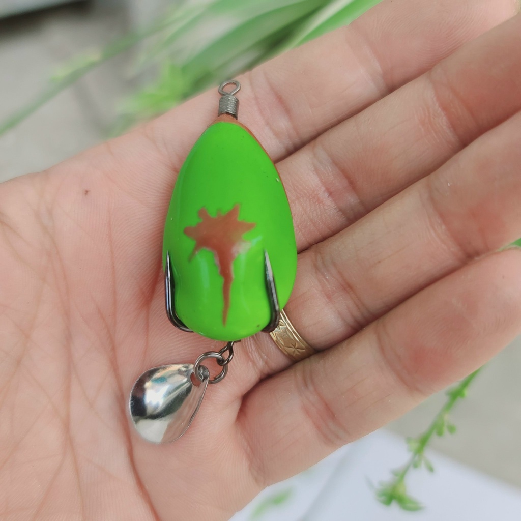 Mồi nhái hơi Frog Toon V1 Made In Việt Nam Siêu Nhậy- Mồi Câu Lóc