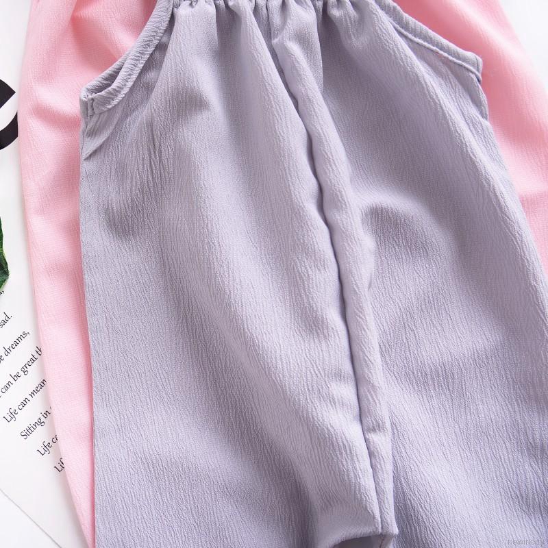 Áo liền quần 2 dây kiểu dáng xinh xắn cho bé gái