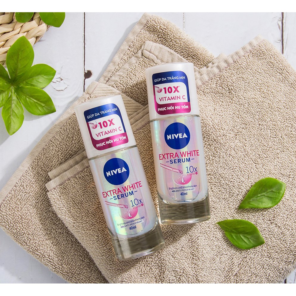 Lăn khử mùi serum trắng mịn Nivea[COCOLUX]