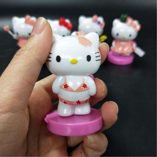 Bộ 8 Tượng Hello Kitty Trang Trí Bánh Kem