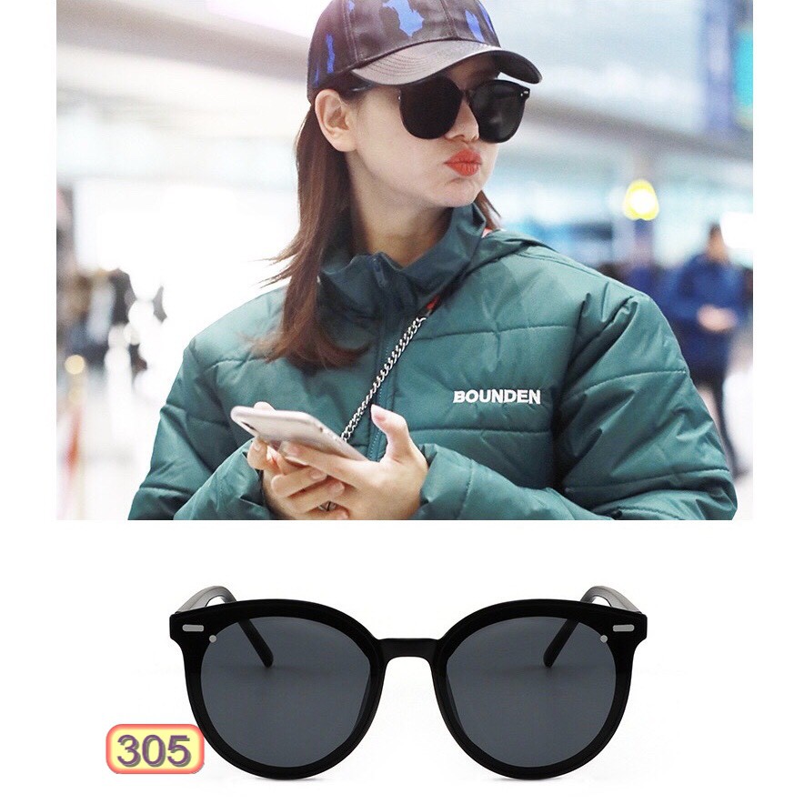 MẮT KÍNH THỜI TRANG HOT HIT 305 2 MÀU ĐEN TRẮNG PHONG CÁCH HÀN QUỐC | BigBuy360 - bigbuy360.vn