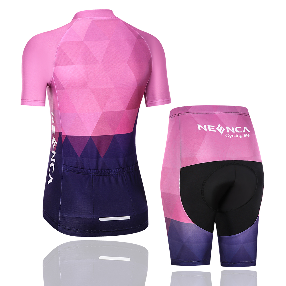 Set Đồ Thể Thao Chạy Xe Đạp Ngắn Tay Chuyên Dụng Dành Cho Nữ