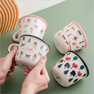 [Nhiều màu] Cốc gốm / Ly sứ hoạt hình dễ thương 320ml | Quà lưu niệm