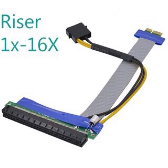 Dây cáp riser PCI -E 1X sang 16X dài 30cm