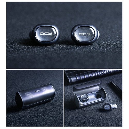 Tai nghe bluetooth 2 tai mini kèm đốc sạc QCY Q29 - Huco Việt Nam