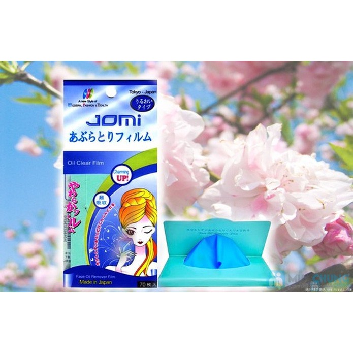 Giấy Thấm Dầu Jomi Nhật Bản 70 Miếng (Oil Clear)