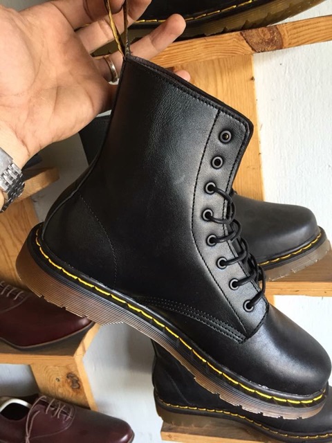 Dr. 1460 black nappa