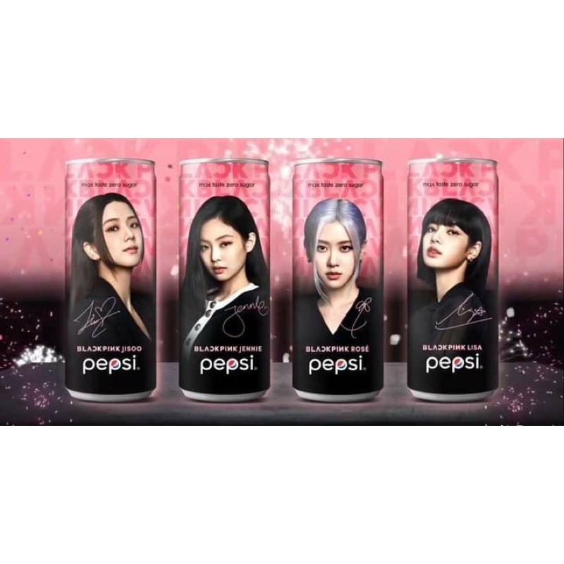 [PEPSI x BLACKPINK] BST GIỚI HẠN ( Có chữ kí ) ĐÃ CÓ FULL BOX XANH