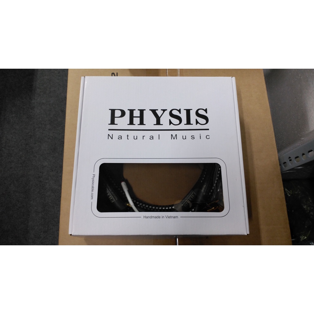 Dây Loa Bắp Chuối Mạ Vàng Physis 2,5M | Hàng Chính Hãng Bảo Hành 1 Năm