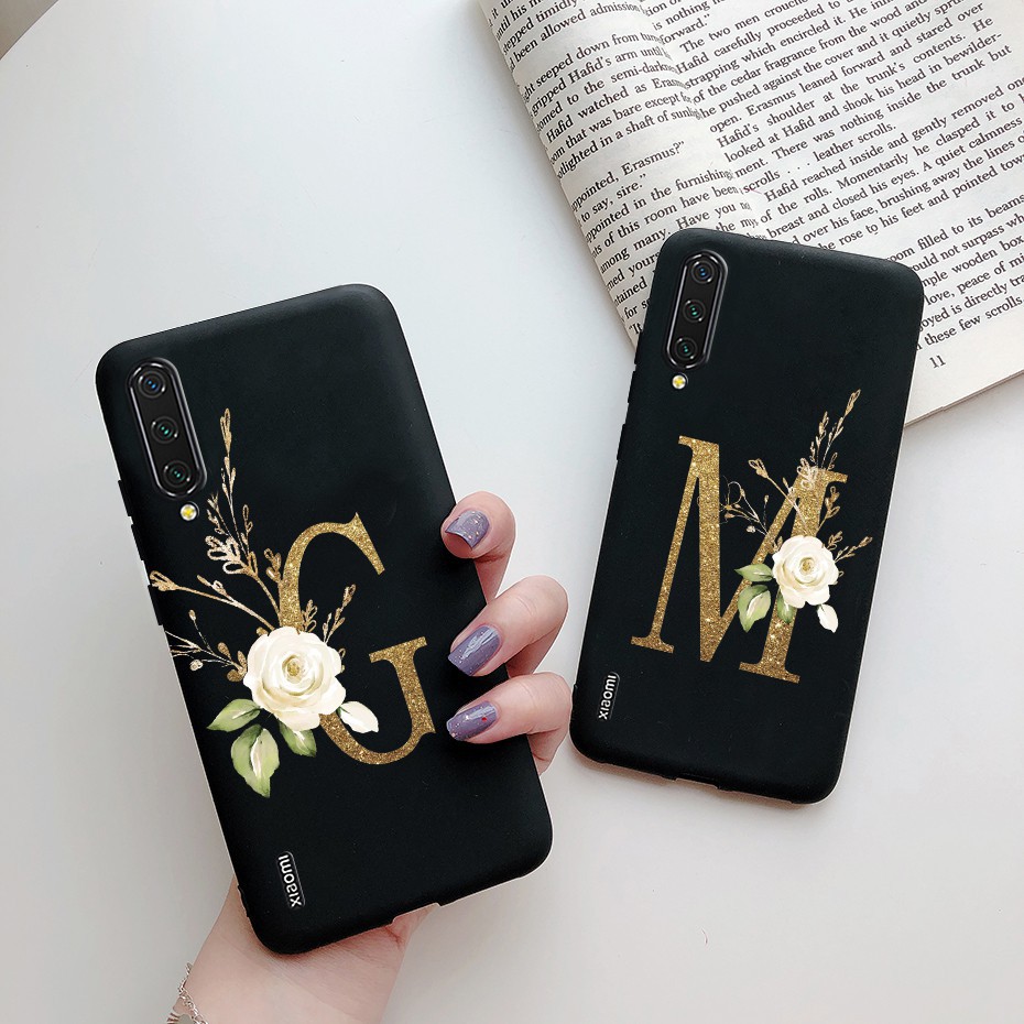 Ốp silicon mềm chống sốc in chữ cho xiaomi mi a3 xiaomi mia3