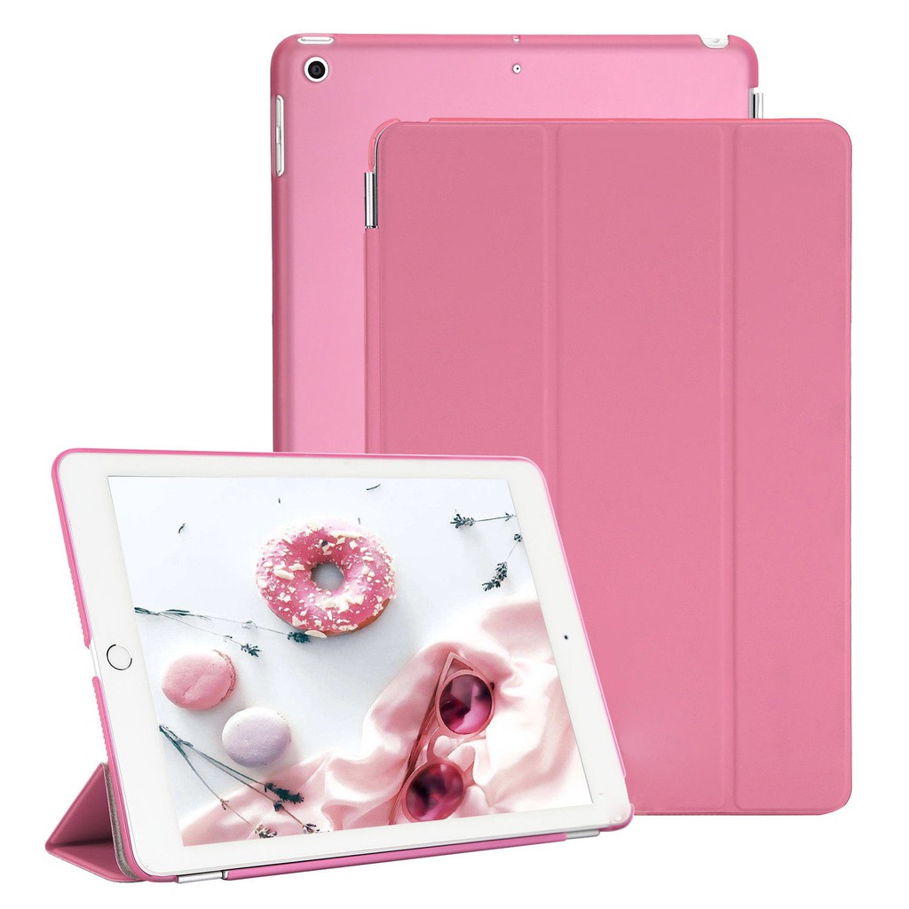 Bao da máy tính bảng thiết kế từ tính màu trơn cho iPad 2018 9.7inch | BigBuy360 - bigbuy360.vn
