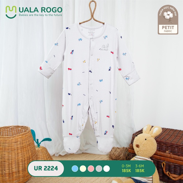 Body dài liền tất UALAROGO (0m-6m)
