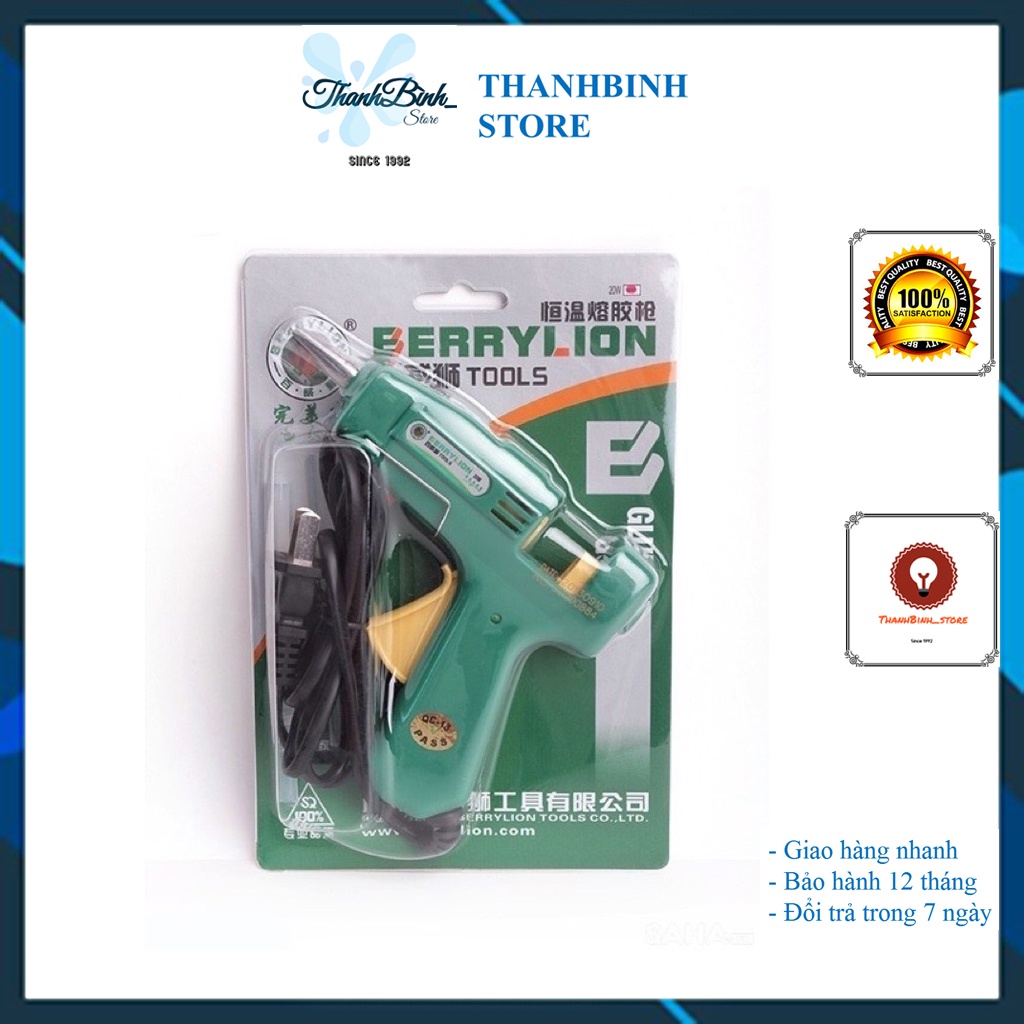 SÚNG BẮN KEO NẾN BÉ BERRYLION- CHÍNH HÃNG