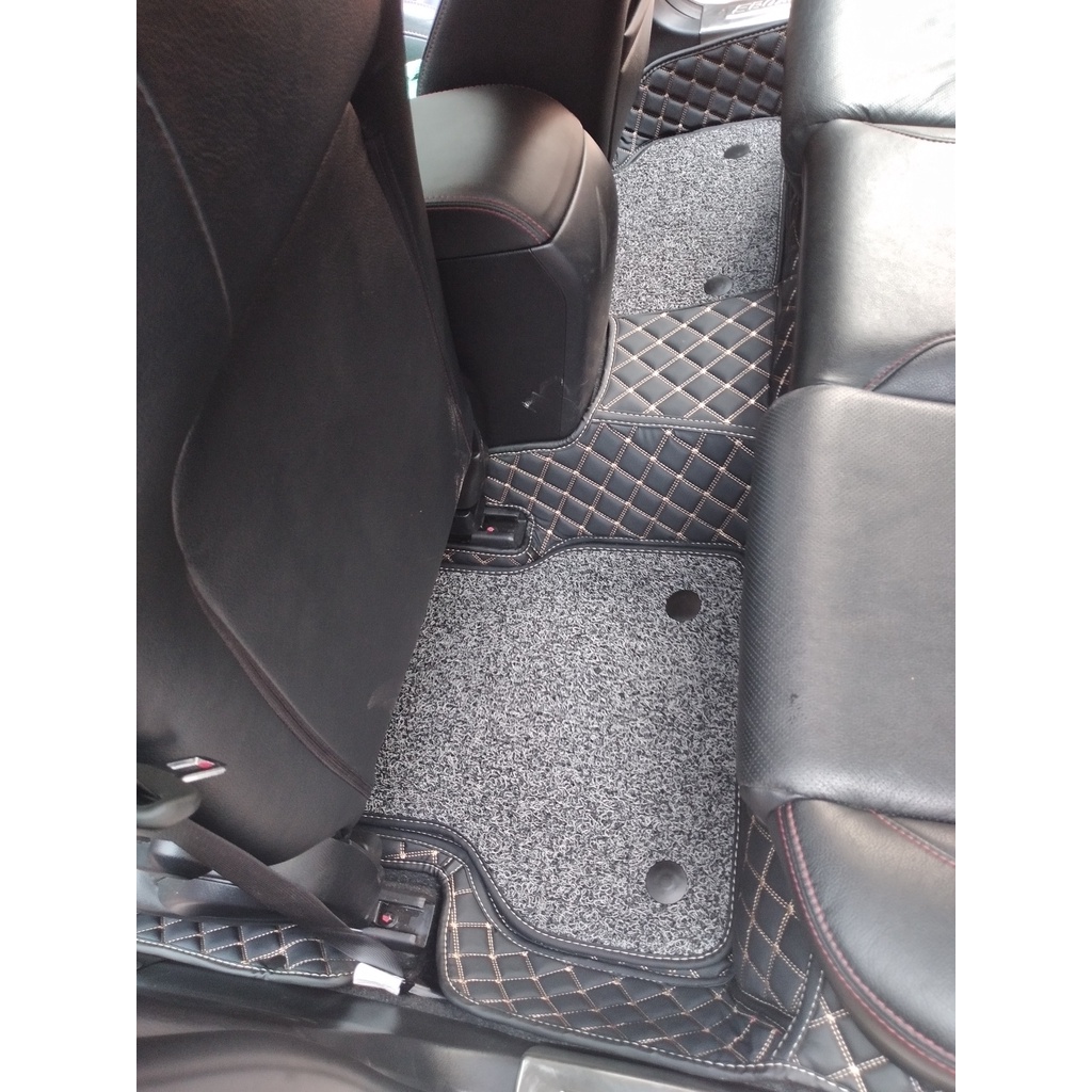 Thảm lót sàn ô tô 5d, 6d Nano 2 chỉ Mazda 3 2015 – 2023 kháng khuẩn, khử mùi