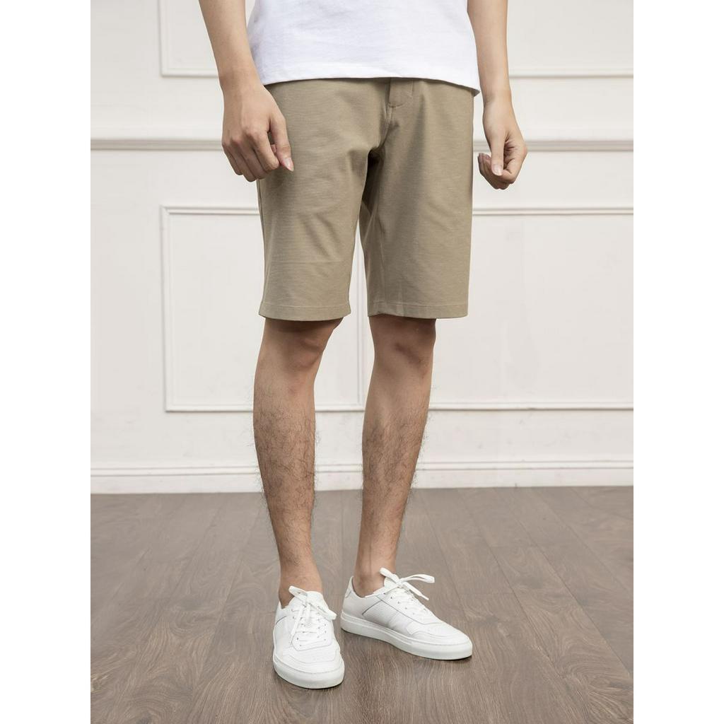 Quần short âu  nam Aristino form rộng  -ASO001S1 màu be