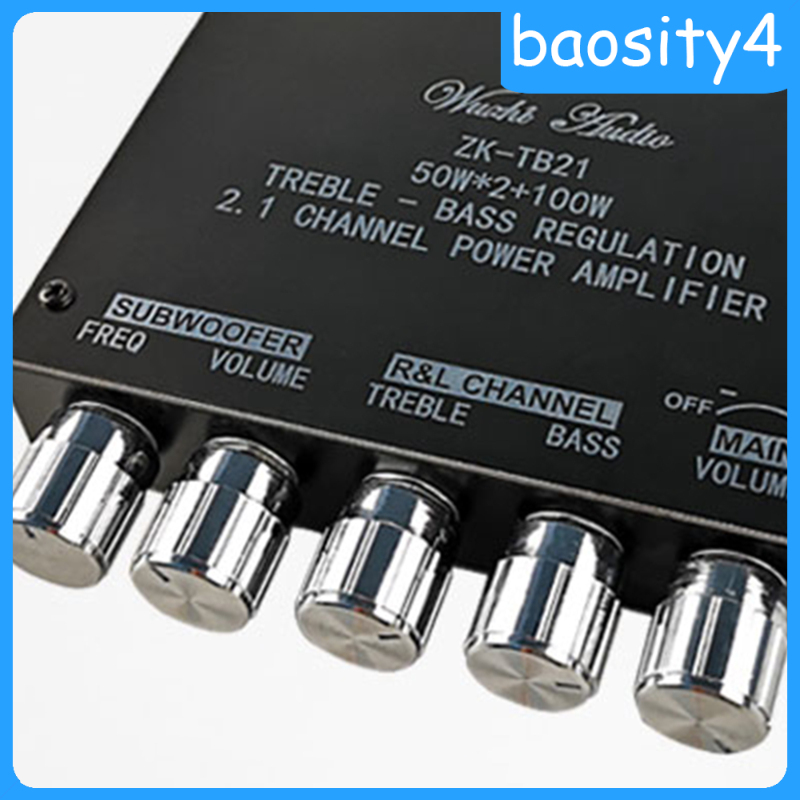 [baosity4]2.1 Channel 5.0 Bluetooth Audio Digital Amplifier Board Module 