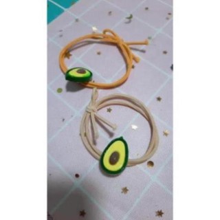 ha1108 doanhcb Thun buộc tóc cột tóc quả bơ
