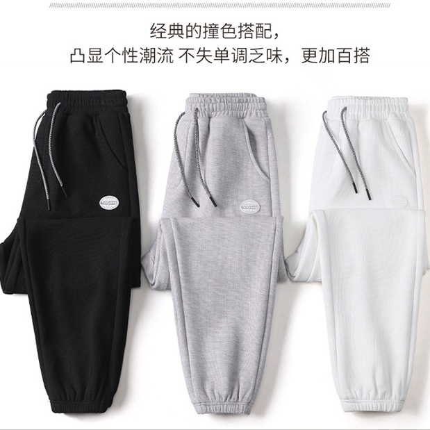 Quần Dài Thể Thao Lưng Cao Ống Đứng Kiểu Đường Phố Cá Tính Cho Nữ